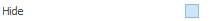 Hide checkbox from Area Definition edit form. 