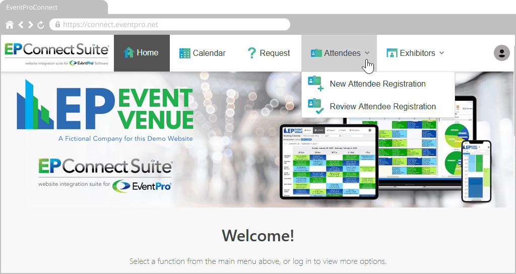 Figure 706: Start a New Attendee Registration